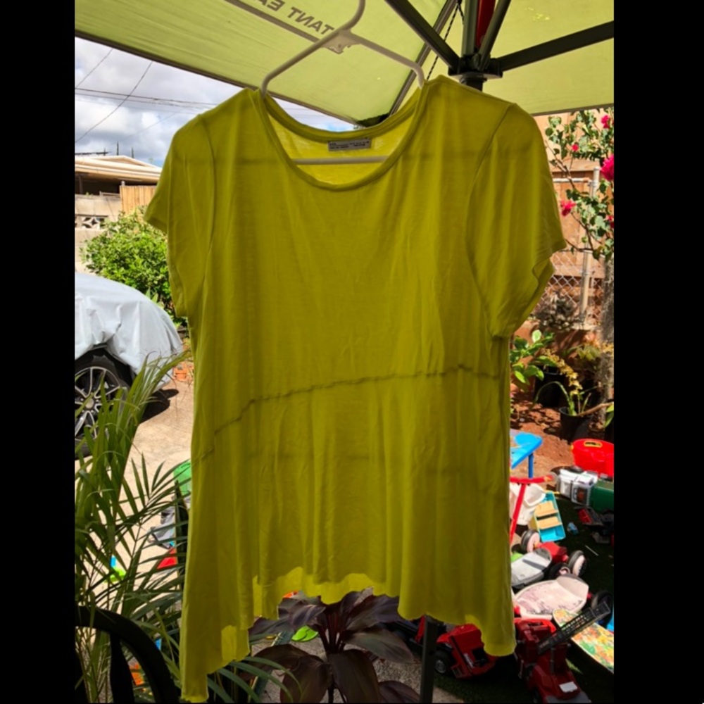 Zara Yellow Top